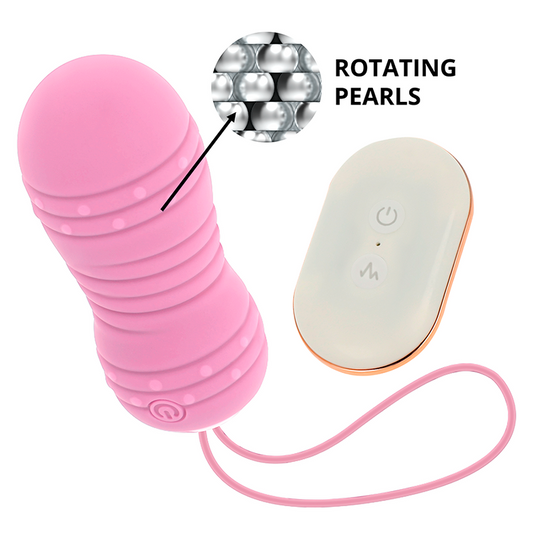Ohmama Remote Control Egg 7 Modes Rotation Pink | Niks.fi verkkokauppa