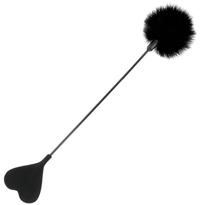 Darkness Black Love Feather Whip 40 Cm | Niks.fi verkkokauppa