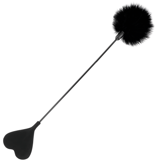 Darkness Black Love Feather Whip 40 Cm | Niks.fi verkkokauppa