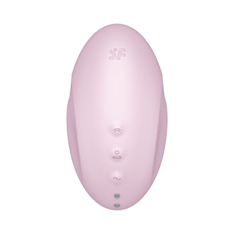 Satisfyer Vulva Lover 3 Air Pulse Stimulator & Vibrator Pink | Niks.fi verkkokauppa