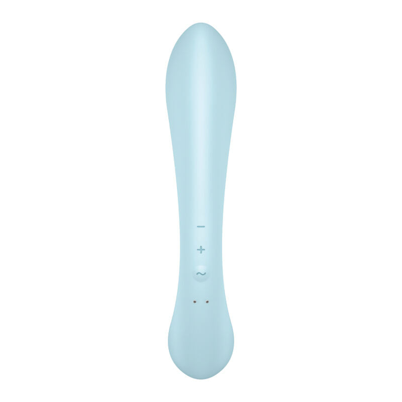 Satisfyer Triple Oh Hybrid Vibration Blue | Niks.fi verkkokauppa