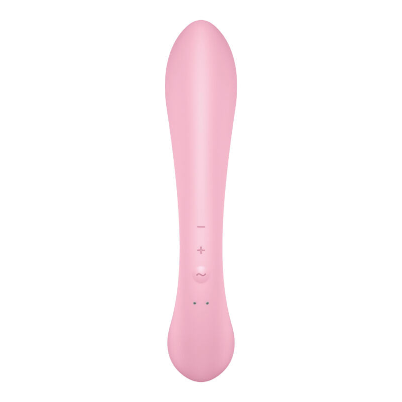 Satisfyer Triple Oh Hybrid Vibration Pink | Niks.fi verkkokauppa