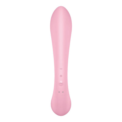 Satisfyer Triple Oh Hybrid Vibration Pink | Niks.fi verkkokauppa