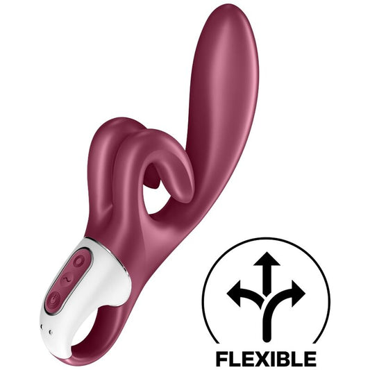 Satisfyer Touch Me Rabbit Vibration Red | Niks.fi verkkokauppa