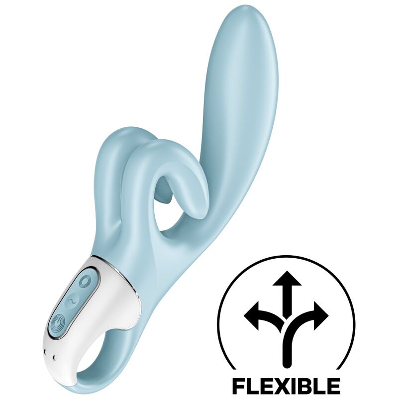 Satisfyer Touch Me Rabbit Vibration Blue | Niks.fi verkkokauppa
