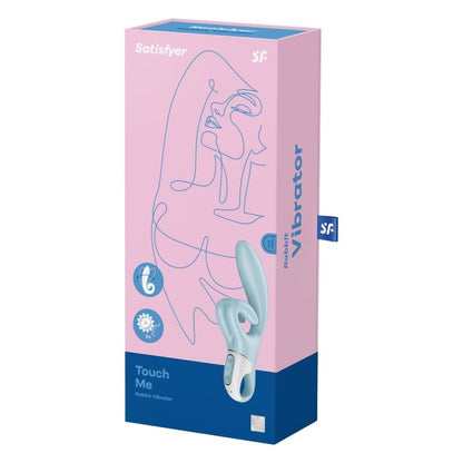 Satisfyer Touch Me Rabbit Vibration Blue | Niks.fi verkkokauppa