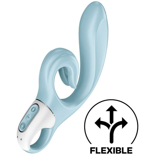 Satisfyer Love Me Rabbit Vibration Blue | Niks.fi verkkokauppa