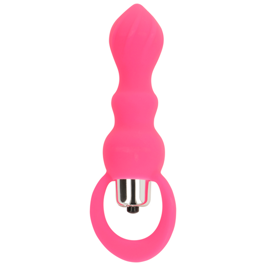 Ohmama Anal Stimulator With Vibration 9 Cm Pink | Niks.fi verkkokauppa