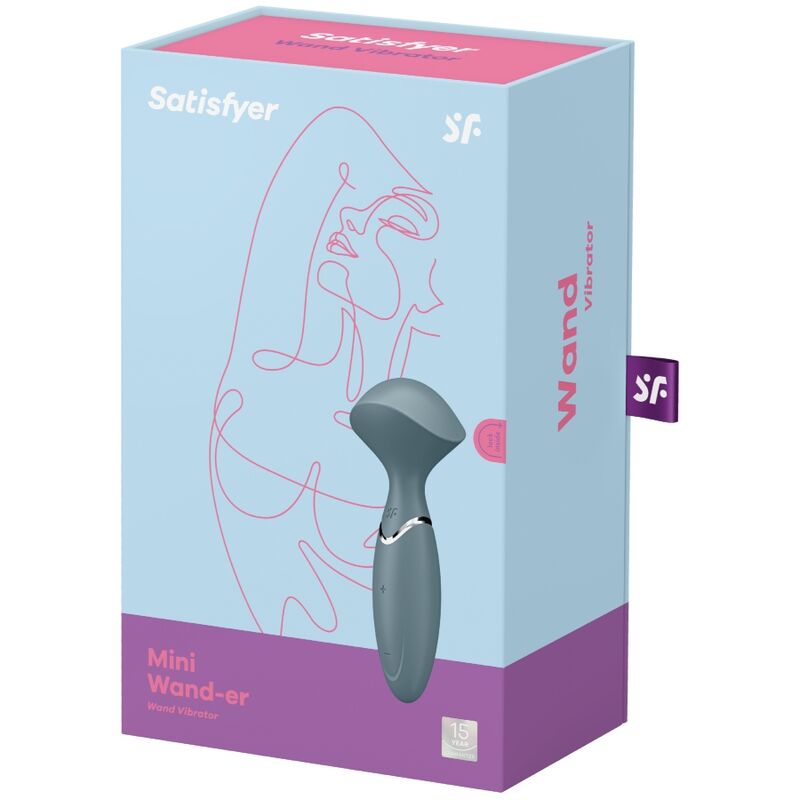Satisfyer Mini Wond-Er Grey | Niks.fi verkkokauppa
