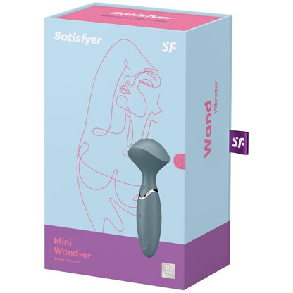 Satisfyer Mini Wond-Er Grey | Niks.fi verkkokauppa