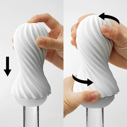 Tenga Flex Fizzy Green Masturbator | Niks.fi verkkokauppa