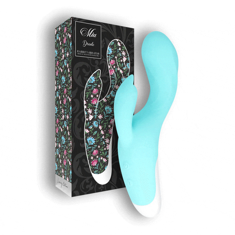 Mia Dresde Vibrator Turquoise | Niks.fi verkkokauppa