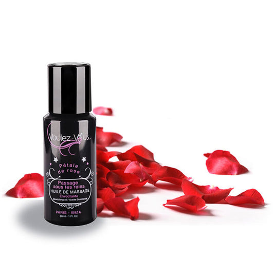 Voulez-Vous Massage Oil Captivating Rose Petals 30 Ml | Niks.fi verkkokauppa