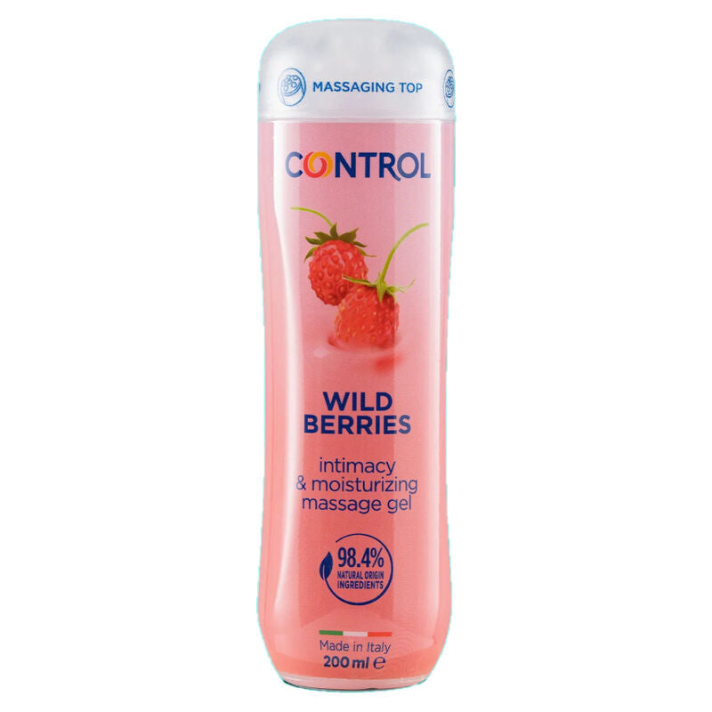 Control Massage Gel 3 In 1 Wild Berries 200 Ml | Niks.fi verkkokauppa