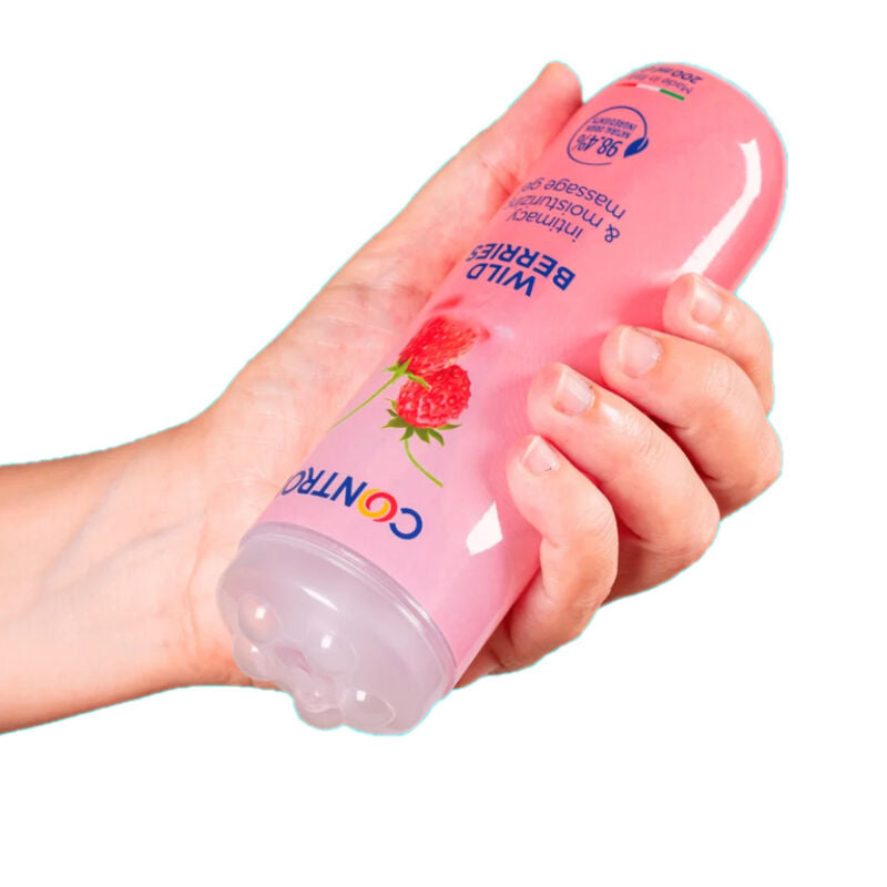 Control Massage Gel 3 In 1 Wild Berries 200 Ml | Niks.fi verkkokauppa