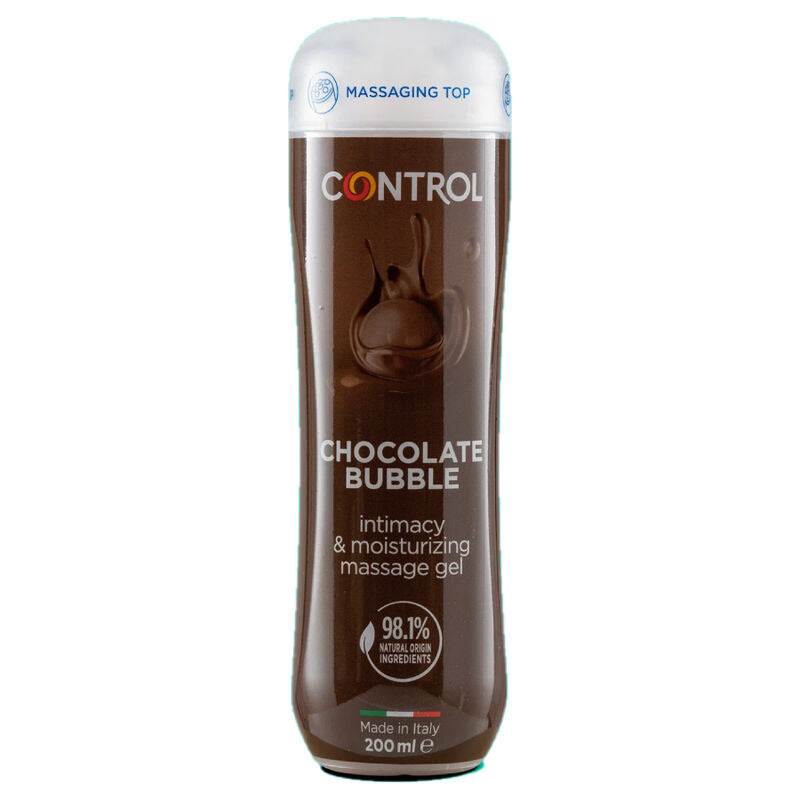 Control Massage Gel 3 In 1 Chocolate Bubble 200 Ml | Niks.fi verkkokauppa