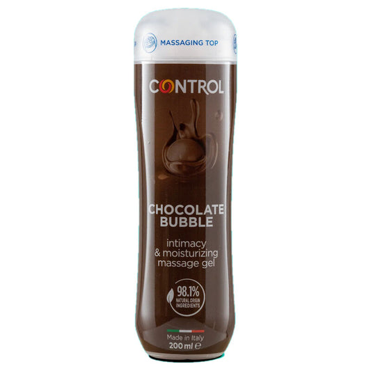 Control Massage Gel 3 In 1 Chocolate Bubble 200 Ml | Niks.fi verkkokauppa