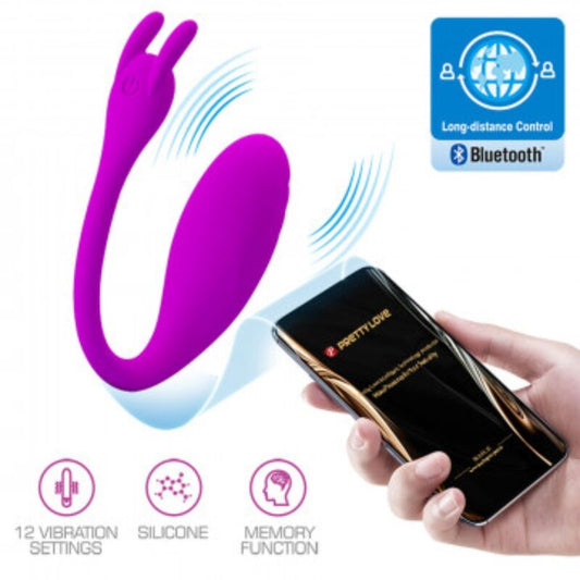 Pretty Love Catalina Massager Free App Lilac | Niks.fi verkkokauppa