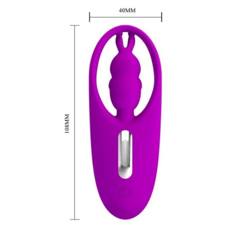 Pretty Love Wild Rabbit Stimulator For Panties With Remote Control Lilac | Niks.fi verkkokauppa