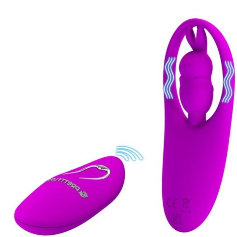 Pretty Love Wild Rabbit Stimulator For Panties With Remote Control Lilac | Niks.fi verkkokauppa