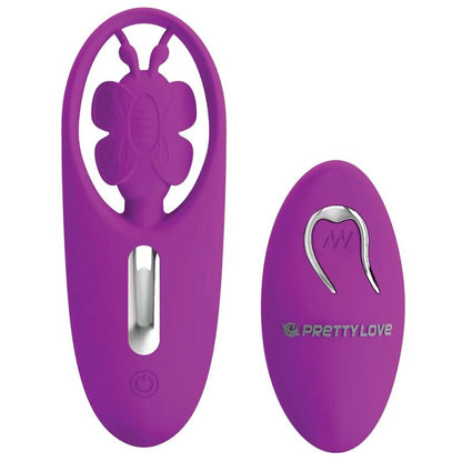 Pretty Love Dancing Butterfly Stimulator For Panties With Remote Control Lilac | Niks.fi verkkokauppa