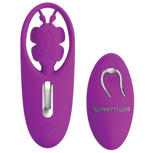 Pretty Love Dancing Butterfly Stimulator For Panties With Remote Control Lilac | Niks.fi verkkokauppa