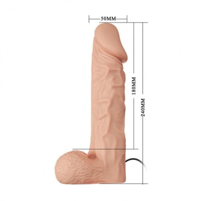Baile Ultra Passionate Harness 24 Cm Natural | Niks.fi verkkokauppa