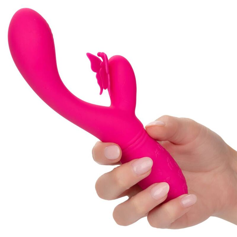 Perhonen vibraattori - Kiss Flutter Pinkki | Niks.fi verkkokauppa