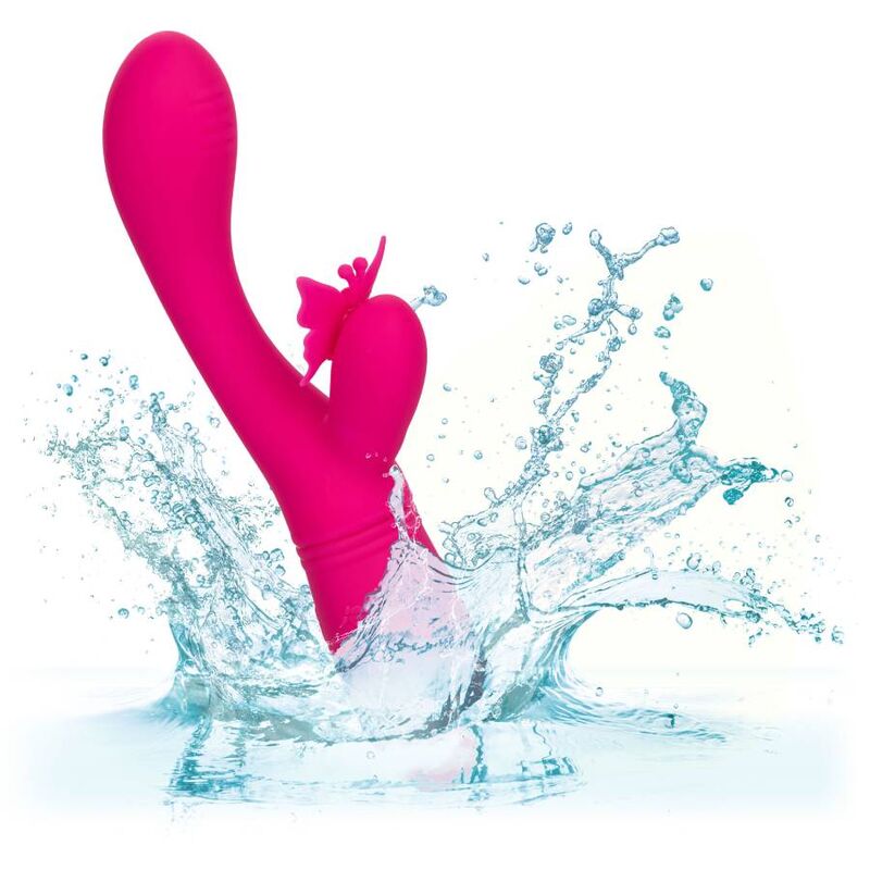 Perhonen vibraattori - Kiss Flutter Pinkki | Niks.fi verkkokauppa