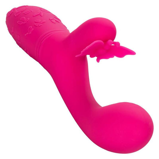 Perhonen vibraattori - Kiss Flutter Pinkki | Niks.fi verkkokauppa