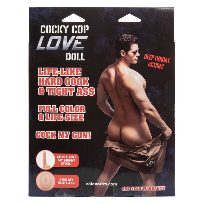 Calexotics Cocky Cop Love Doll | Niks.fi verkkokauppa