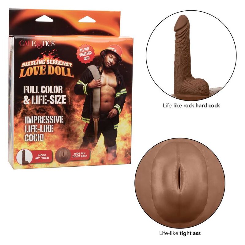 Calexotics Sizzling Sergeant Love Doll Model 2 | Niks.fi verkkokauppa