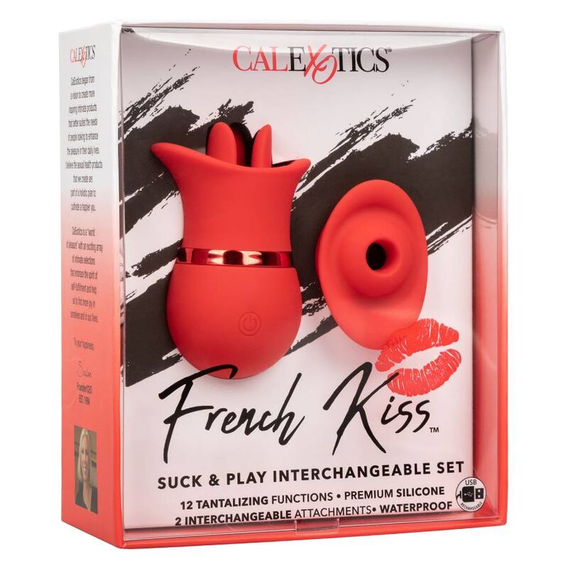 Calexotics French Kiss Suck & Play Set | Niks.fi verkkokauppa