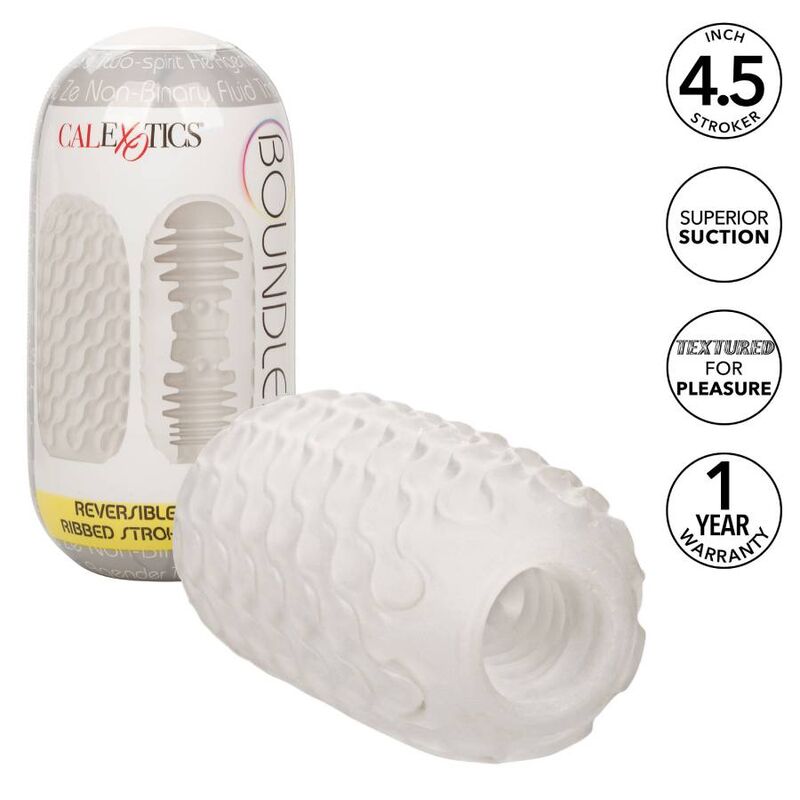 Calexotics Reversible Ribbed Stroker | Niks.fi verkkokauppa
