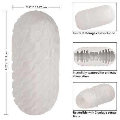Calexotics Reversible Ribbed Stroker | Niks.fi verkkokauppa