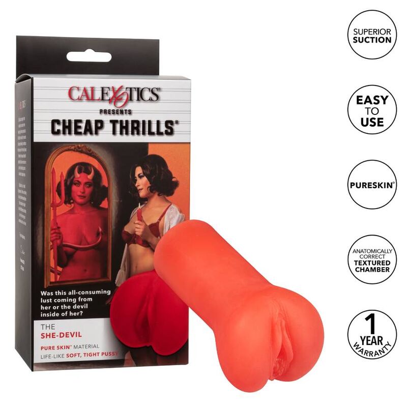Calexotics Cheap Thrills The She Devil | Niks.fi verkkokauppa