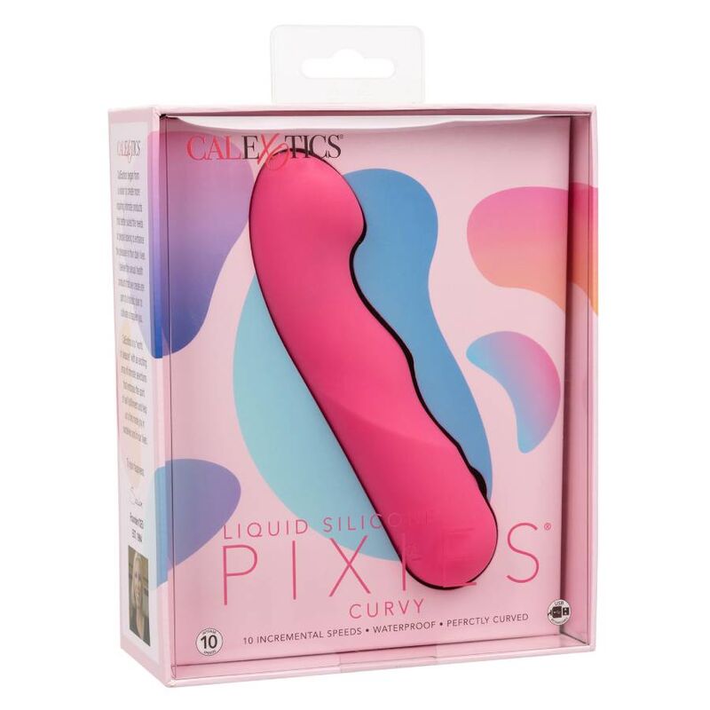 Pixies Curvy G-piste vibraattori Pinkki | Niks.fi verkkokauppa