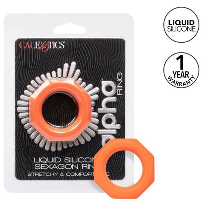 Calexotics Alpha Sexagon Ring Orange | Niks.fi verkkokauppa
