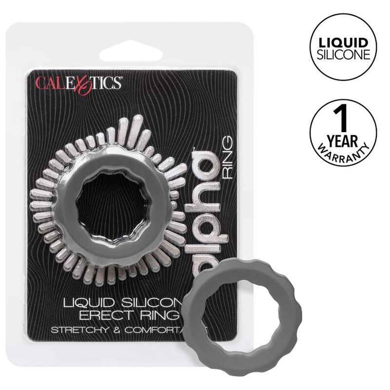 Calexotics Alpha Erect Ring Grey | Niks.fi verkkokauppa