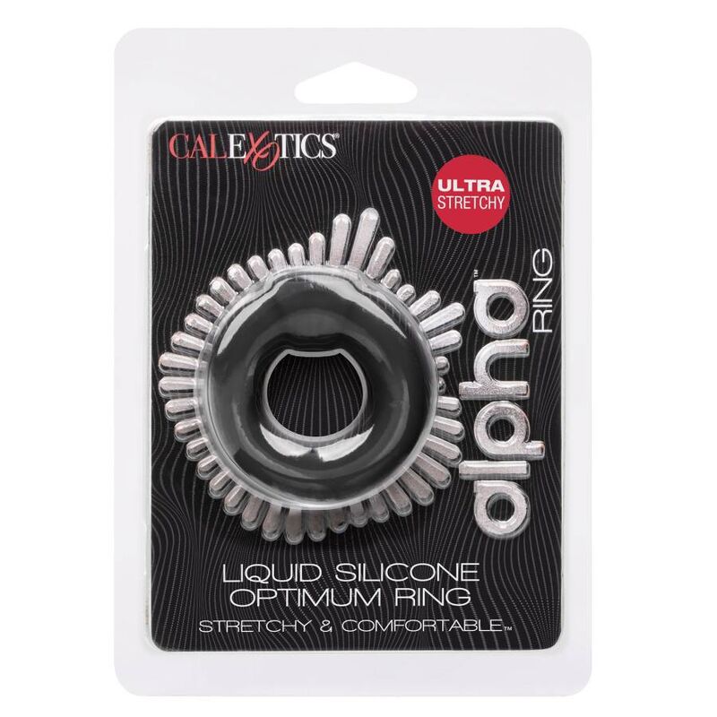 Calexotics Alpha Optimum Ring Black | Niks.fi verkkokauppa