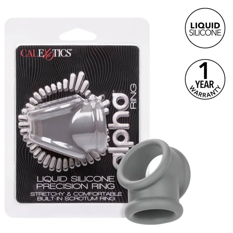 Calexotics Alpha Precision Ring Grey | Niks.fi verkkokauppa