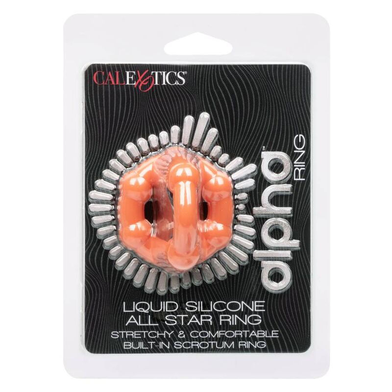 Calexotics Alpha All Star Ring Orange | Niks.fi verkkokauppa