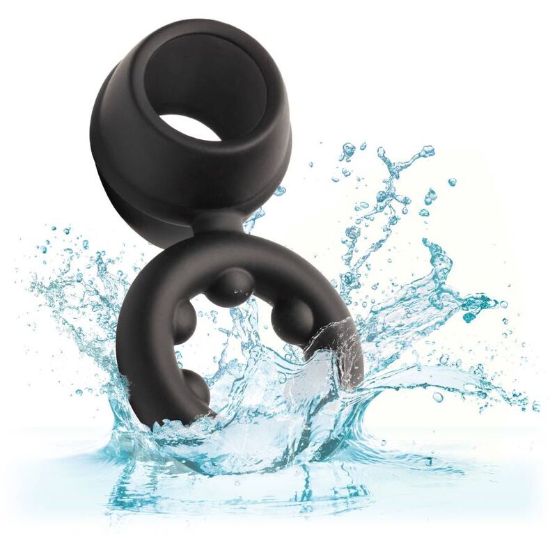 Calexotics Alpha Dual Magnum Ring Black | Niks.fi verkkokauppa