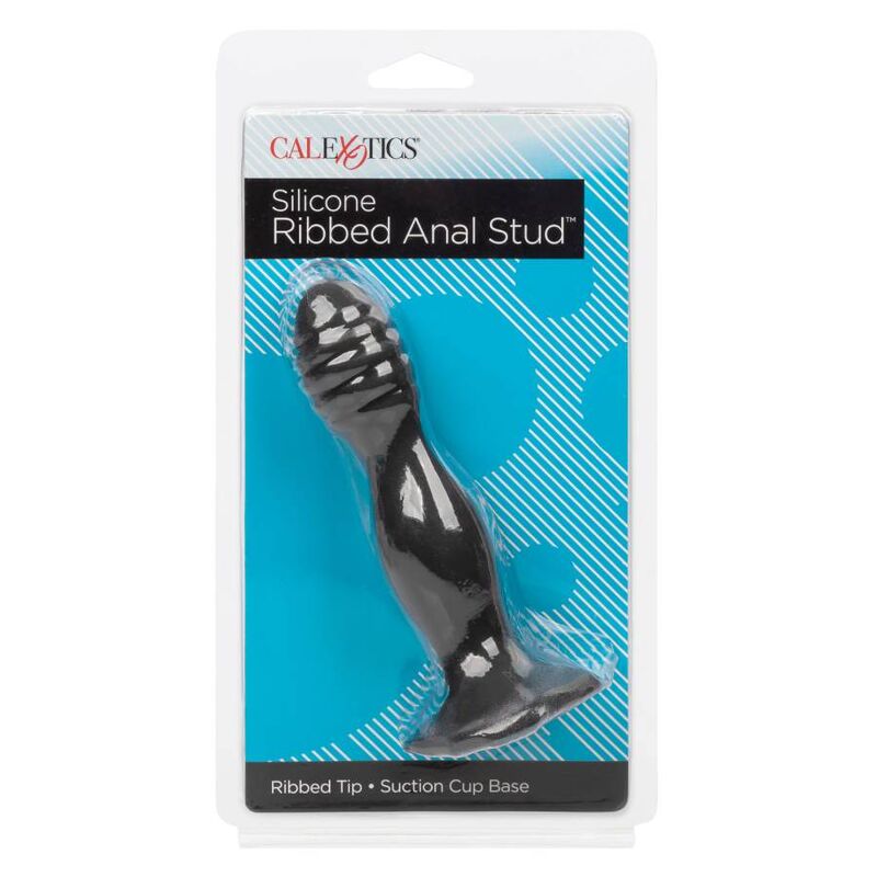 Calexotics Ribbed Anal Stud | Niks.fi verkkokauppa