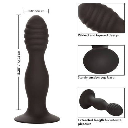 Calexotics Ribbed Anal Stud | Niks.fi verkkokauppa