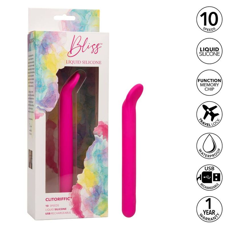 Calexotics Bliss Clitoriffic Pink | Niks.fi verkkokauppa