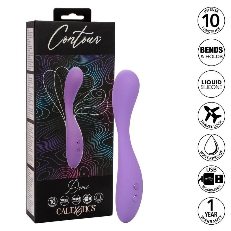 Contour Demi G-Piste Vibraattori Violetti | Niks.fi verkkokauppa
