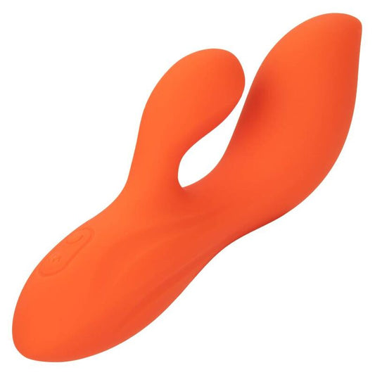Stella Dual Teaser Vibraattori - Orange | Niks.fi verkkokauppa