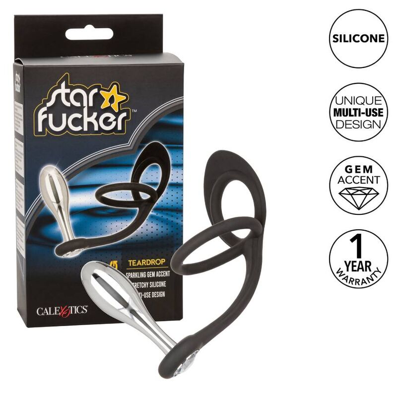 Calexotics Star Fucker Teardrop Plug | Niks.fi verkkokauppa