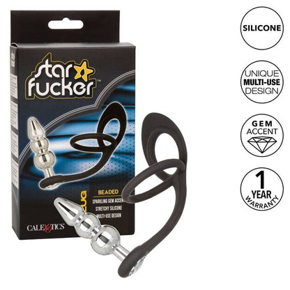 Calexotics Star Fucker Beaded Plug | Niks.fi verkkokauppa